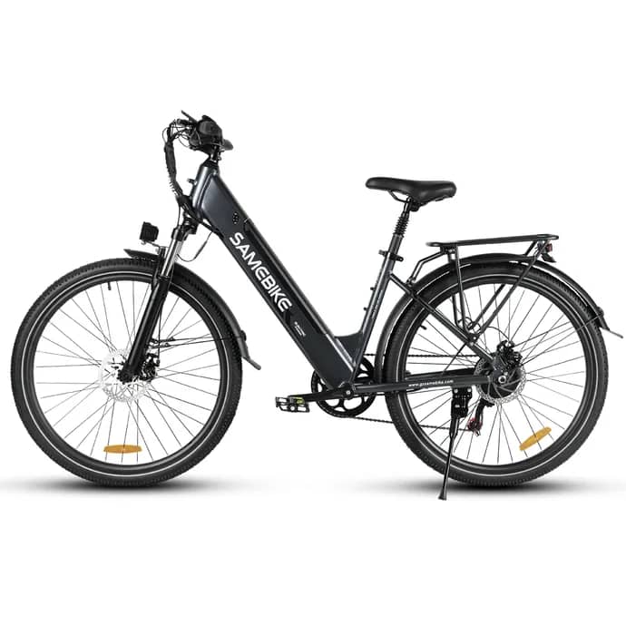 Grey RS-A01 Pro-T electric bike studio product view