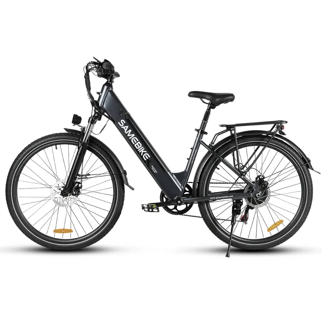 Grey RS-A01 Pro-T electric bike studio product view
